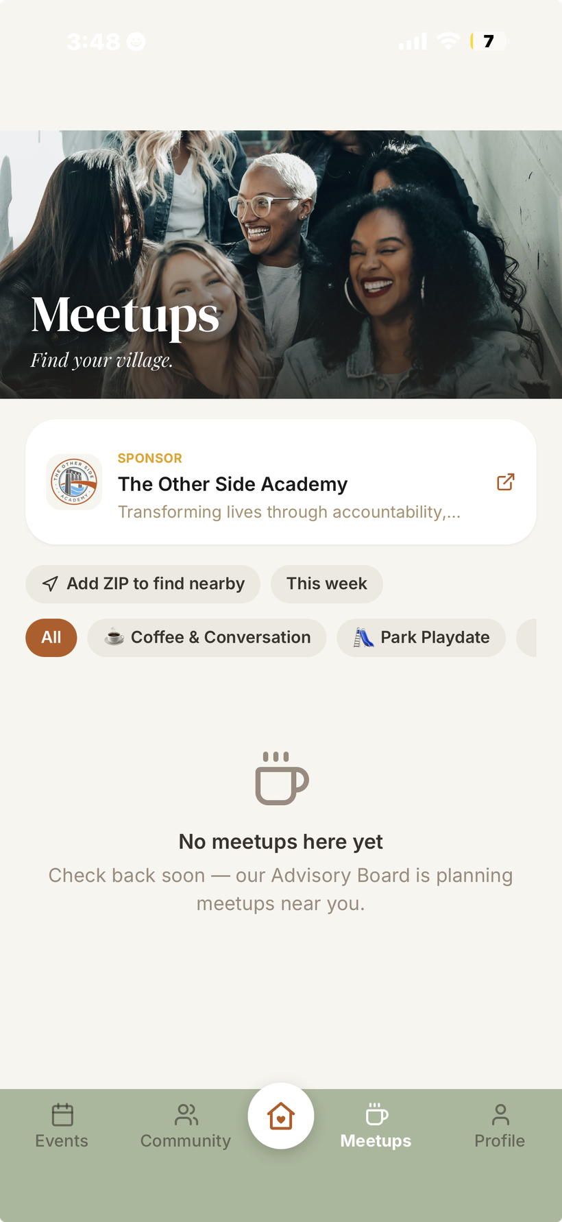 The new MomTribe native app